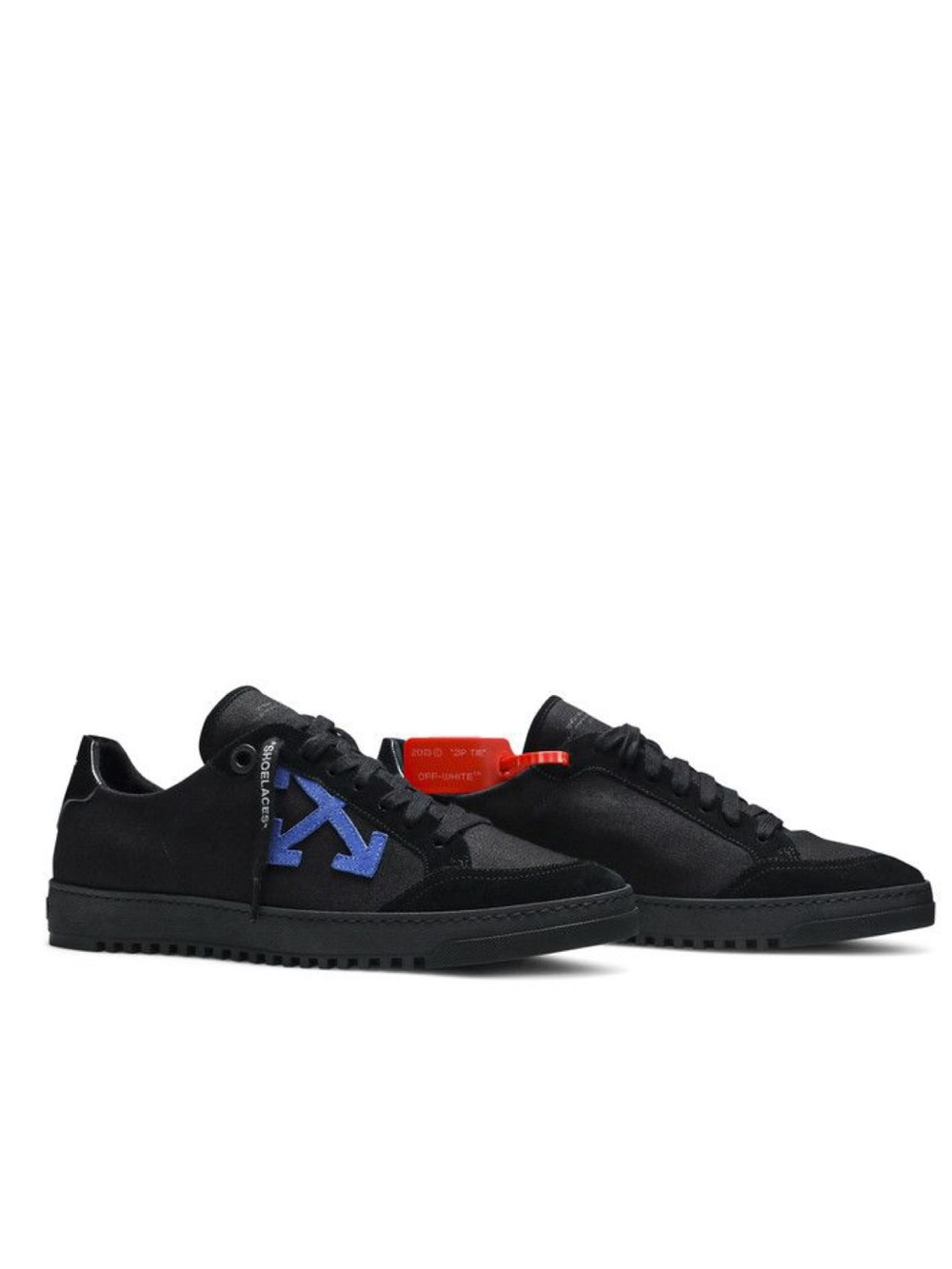 NIB Off-White × Streetwear × Virgil Abloh 2.0 Low Top Sneaker Blue Black NEW